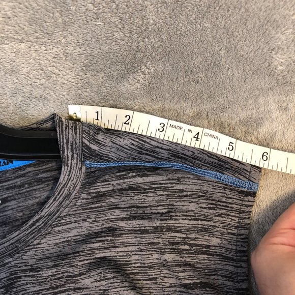 RBX X-Train X-Dri Men's XXL Performance Tank Top Muscle Shirt CRM337BLB Wicking - Picture 12 of 13